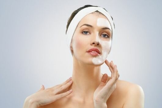 Face lifting mask for wrinkles, for dry and oily skin. Recipes with gelatin, starch, lemon