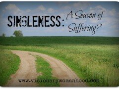 Singleness – A Season of Suffering?