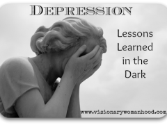 Depression: The Lessons of Suffering in the Dark