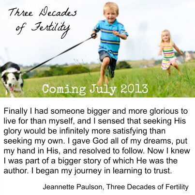 Three Decades of Fertility Pinnable Quote for Moms