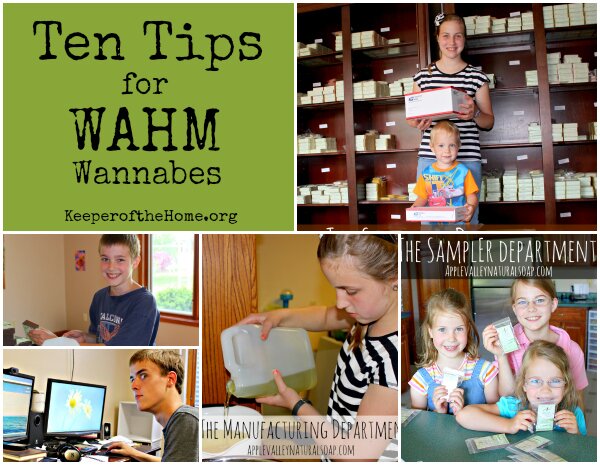 Ten Tips for WAHM Wannabes