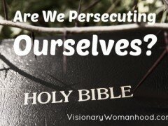 Are We Persecuting Ourselves?