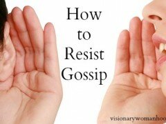 How to Resist Gossip
